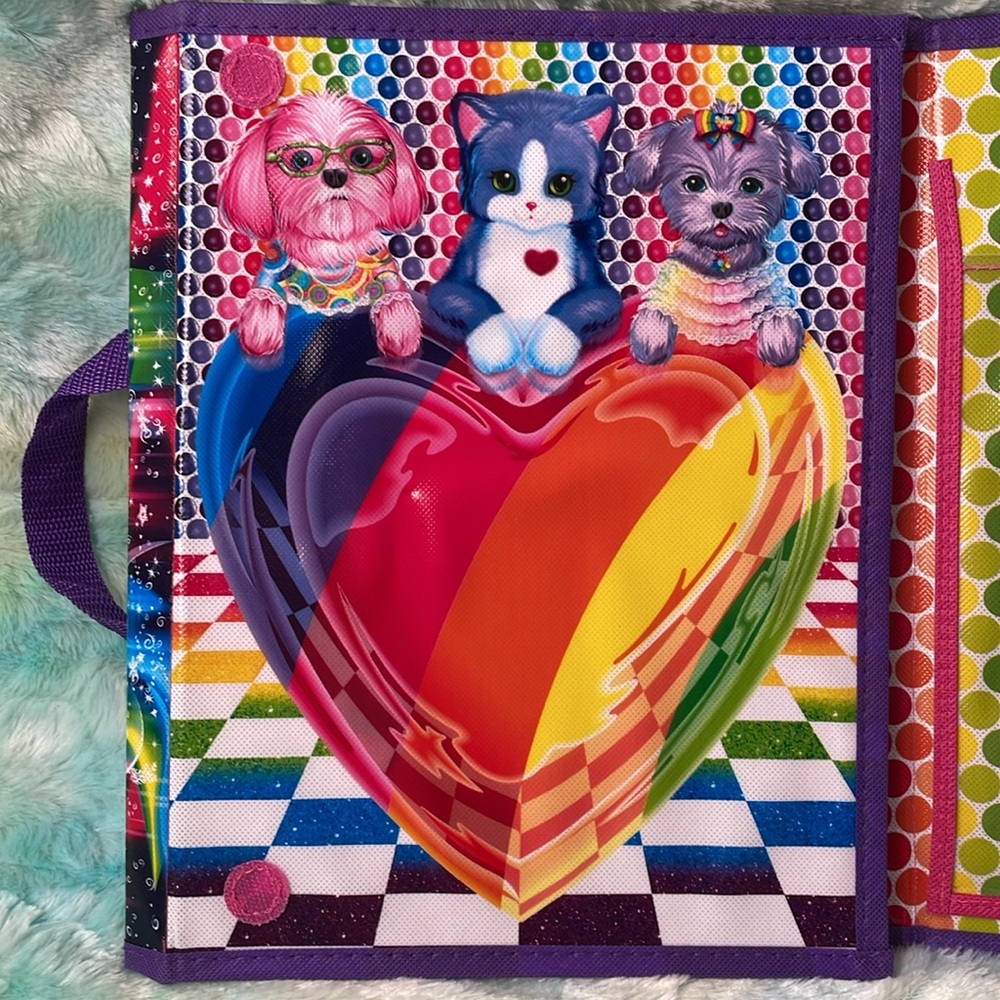 NWOT LISA FRANK Tri-Fold organizer - Picture 9 of 9